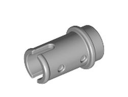 Technic, Pin 1/2 without Friction Ridges, Light Bluish Gray (4274 / 4211483 / 4274194)