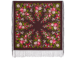 Павловопосадский платок Лунный свет 318-8