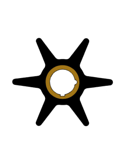 Импеллер помпы охлаждения двигателя Ancor 2076 Ø89.3x32мм 6 лопастей из черного неопрена