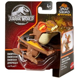 Jurassic World Фигурка Сбежавшие динозаврики Snap Squad Диморфодон, GYN43