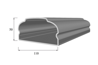 размеры поручня PS-003