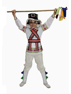 Молдавский национальный костюм  для танца &quot;Кэлушарий &quot;6-9 лет