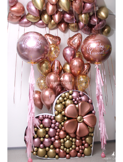 Большой сет с сердцем мозаика