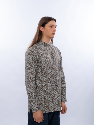 Косоворотка современная из крапивы Богатырская лён