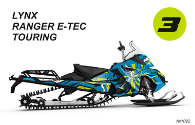 Наклейки на снегоход Lynx Ranger REX 2017 2018 #1022