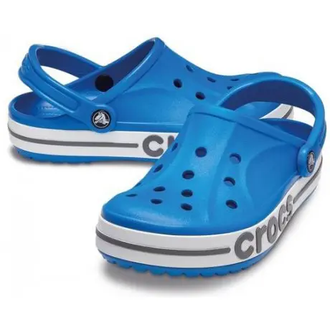 CROCS BAYABAND CLOG СИНИЕ С ЧЕРНЫМ