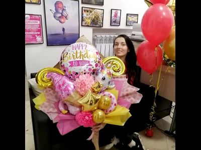 Крафт букет №35