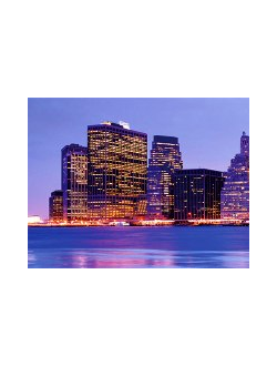 Интерьерная панель "Нью-Йорк панорама" матовый № 106 (3000*600*1,5мм) АБС