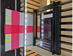 Стекло Лакобель черное