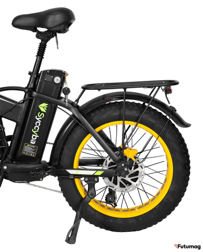 Электровелосипед SYCCYBA H1 (F10) 20AH желтый