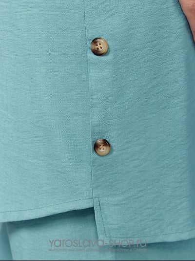 Женский 3-х предметный комплект в бирюзовом оттенке