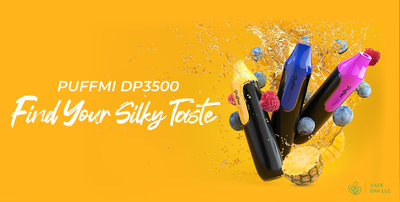 Одноразовая электронная сигарета PUFFMI DP3500, 2%, 10 мл, 600 мАч, 3500 затяжек (подзаряжаемая)