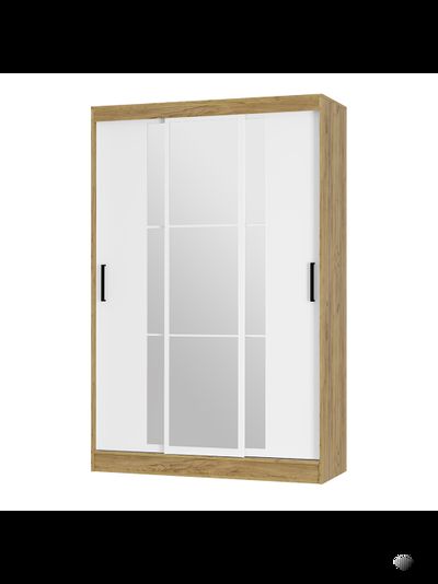 Тайм ШКК-03 шкаф-купе Крафт/Белый