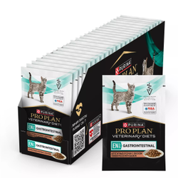 Pro Plan (ПроПЛан) EN Gastrointestinal для кошек при расстройстве пищеварения, Лосось в соусе 85 г