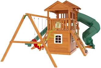 Детская деревянная площадка IgraGrad Домик 4