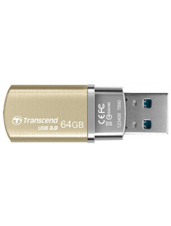 Флеш-память Transcend JetFlash 820, 64Gb, USB 3.1 G1, золотой, TS64GJF820G