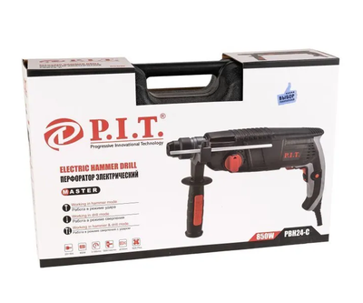 Перфоратор P.I.T  PBH24-C МАСТЕР SDS-plus, 220 В, 850 Вт, 2,4 Дж,