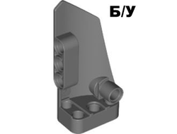 ! Б/У - Technic, Panel Fairing # 3 Small Smooth Long, Side A, Dark Bluish Gray (64683 / 6248903 / 6431193) - Б/У