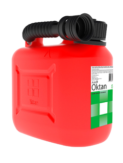 КАНИСТРА OKTAN Oktan Classic, красная , 5 л