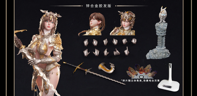 ПРЕДЗАКАЗ - Воительница в стиле фэнтази - Коллекционная фигурка 1/6 Deity Erosion Series White Owl Phoeleo Zinc Alloy Sculpted Hair ver (FSDE-01A) - Fusion Fantasy x DAMTOYS ?ЦЕНА: 31500 РУБ.?