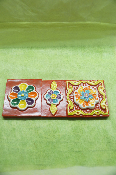 Полоска с цветком для коллекции "Древние символы"