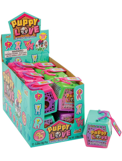 Кидсмания Puppy Love Собачка Драже со вкусом Лайма 15 гр (12 шт)