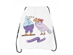 Сумка-мешок для обуви #6 на День влюблённых, 14 февраля