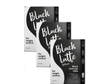 Black Latte dry drink (3 pieces).