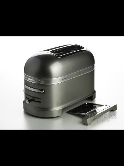 Тостер KitchenAid ARTISAN на 2 хлебца, серебряный медальон, 5KMT2204EMS