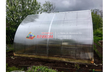 Теплицы и сотовый поликарбонат в Перми от Ариком