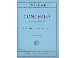 Dvorák. Concerto a-moll op.53 for violin and piano