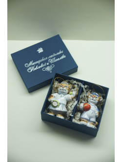 Комплект ёлочных игрушек "Спортивные тигрята"