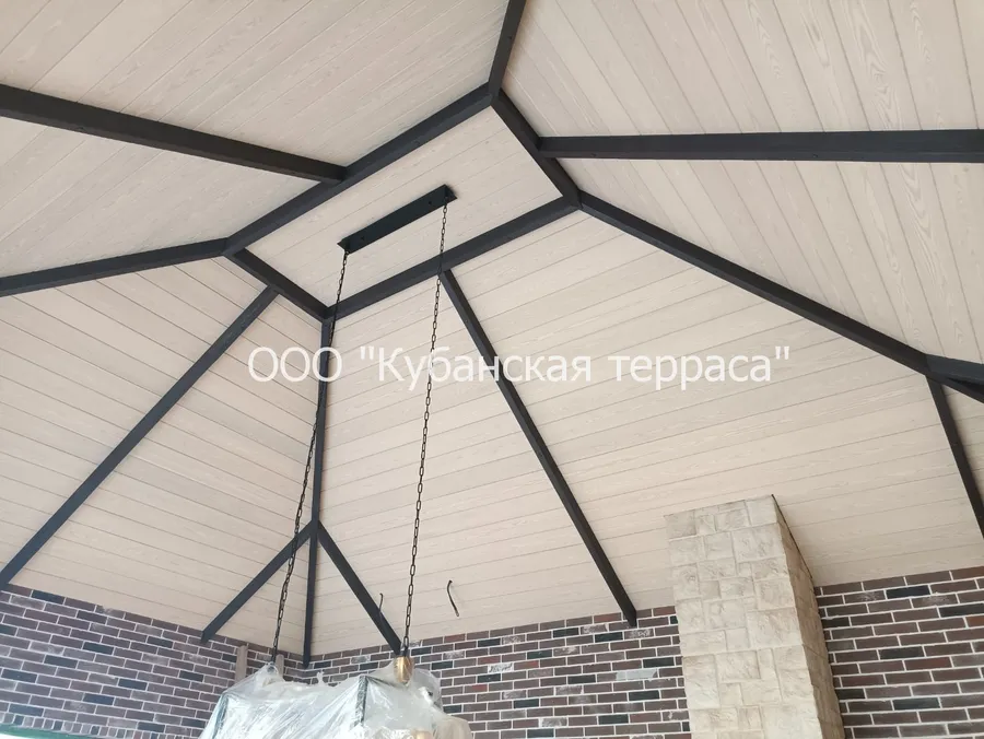 Потолок в беседке 5*6м