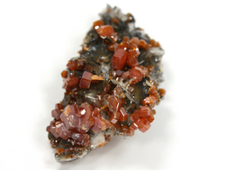 Ванадинит, кристаллы на породе, Марокко (41*23*17 мм, 18 г) №35883