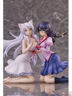 Фигурки Цубаса Ханэкава и  Чёрная Ханэкава (Hanekawa Tsubasa, Black Hanekawa)