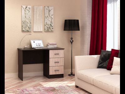 Стол письменный ПКС-3 Венге (Памир)