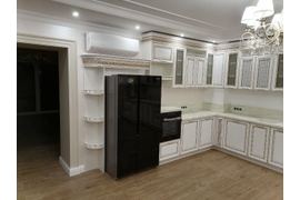 Кухня массив Бьянко 2