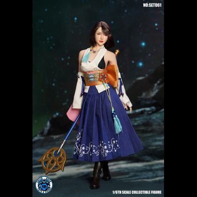 Юна (Final Fantasy X) - Коллекционная ФИГУРКА 1/6 scale Space Girl  2.0 (SET061) S10D - SUPER DUCK