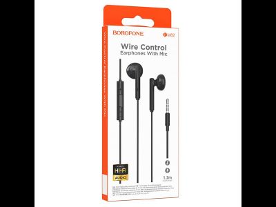Наушники проводные Borofone BM68  black