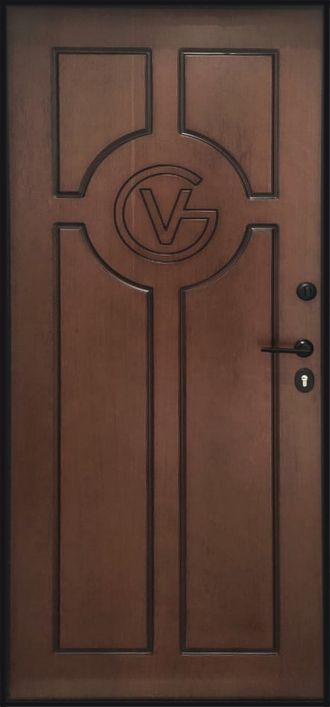 Дверная накладка с инициалами