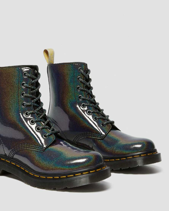 Dr Martens ботинки 1460 Pascal Prysm зеленые