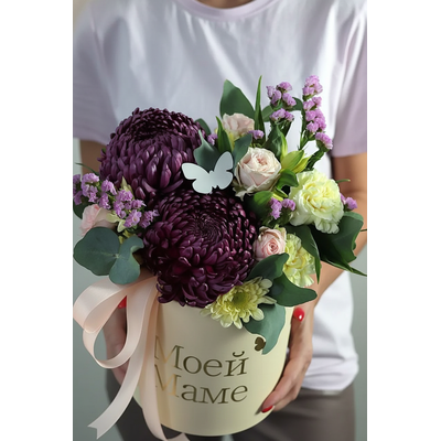 Цветочная композиция для мамы № 604