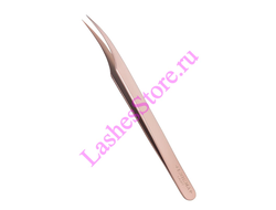 Пинцет ENIGMA LIGHT - «ПРЯМОЙ С ИЗГИБОМ» (дельфинчик)