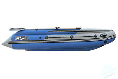 Лодка ПВХ Angler SKAT Тритон 370NDFi с Интегрированным фальшбортом