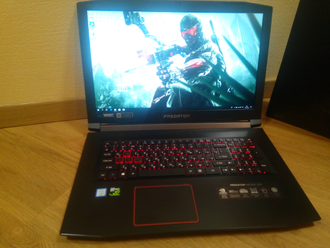 ACER PREDATOR HELIOS 300 PH317-51-56LG ( 17.3 FHD IPS i5-7300HQ GTX1060(6Gb) 8Gb 1Tb + 120SSD )