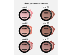 Румяна матовые SILK DREAM Luxvisage