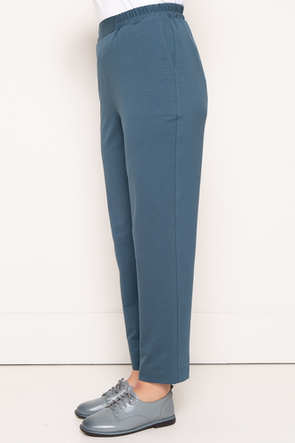 Трикотажные брюки (хлопок) 5735 индиго (48-62).