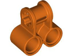 Technic, Axle and Pin Connector Perpendicular Double, Reddish Orange (32291 6500662)