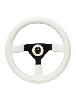Рулевое колесо «Sunbird», черные спицы/белый обод.
