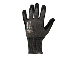 Перчатки от порезов с нитриловым покрытием Brodeks Defender GС-21